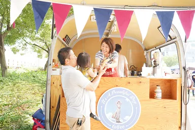 人気のキッチンカー
