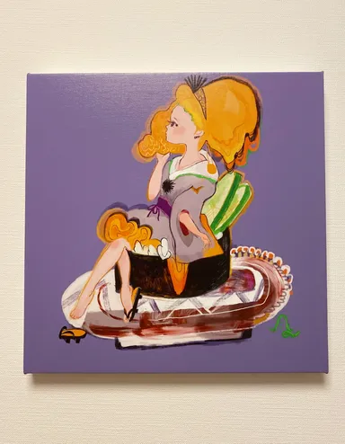 アートパネル(ウニちゃん)