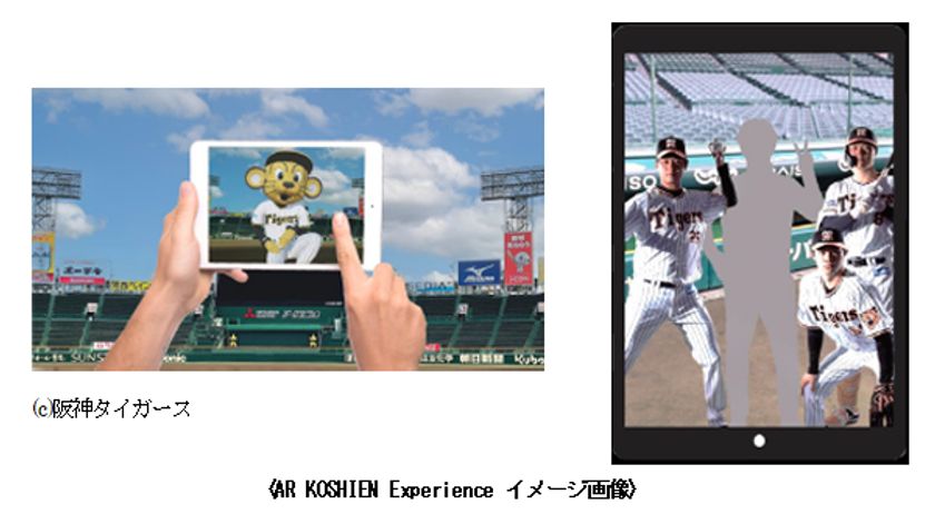 AR（拡張現実）技術を用いた新たな球場体験
「AR KOSHIEN Experience」を5月27日（金）から開催