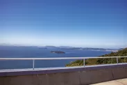 鷲羽山レストハウスからの瀬戸内海の眺め