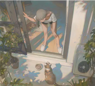 KRENZ　陽台(ベランダ)