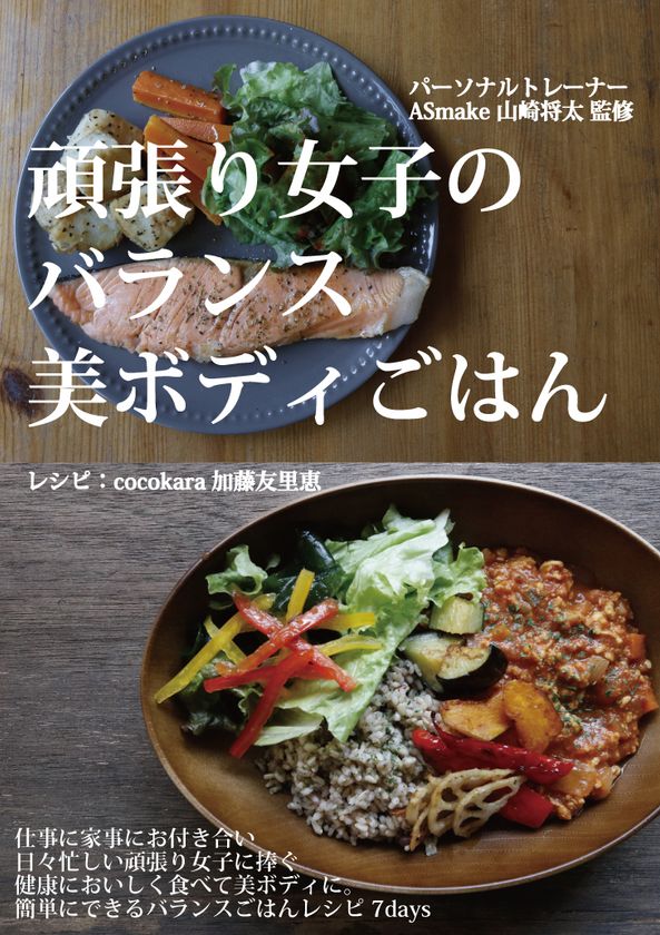 パーソナルトレーナーとカフェ店主が作る
健康的な美ボディをつくる「バランス美ボディレシピ本」の
クラウドファンディングを2022年5月31日まで実施！
～暮らしを豊かに、美ボディレシピ本を全国流通へ～