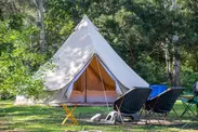 使用例　キャンプ　テント