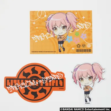 SDキャラクター ステッカーセット(トロピカル☆スターズ) 城ヶ崎美嘉