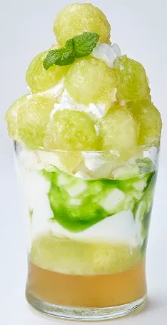 メロンパフェ