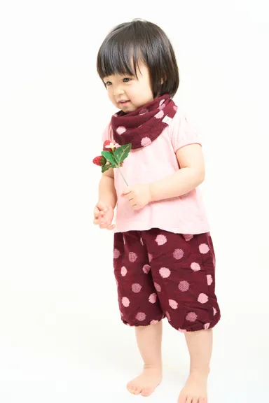 女の子に人気の紅玉柄