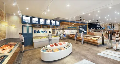 選べる食材70種以上、魚貝だけじゃなく肉・デザートも