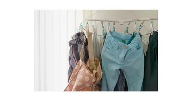 リビングルームに洗濯物を干す人が増加