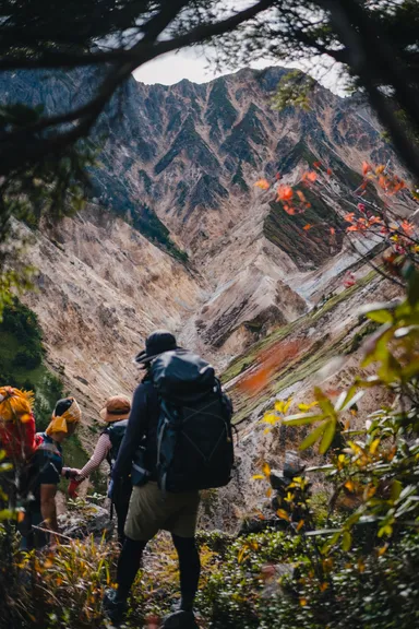 伊藤新道からの眺め