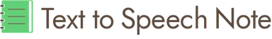 テキストtoスピーチノートロゴ