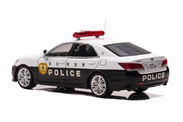 1/43 トヨタ クラウン アスリート (GRS214) 2019 秋田県警察高速道路交通警察隊車両：左後