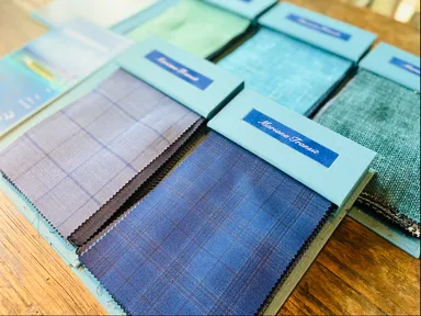 【MarianaTransit】青の世界にこだわった生地が数百種類