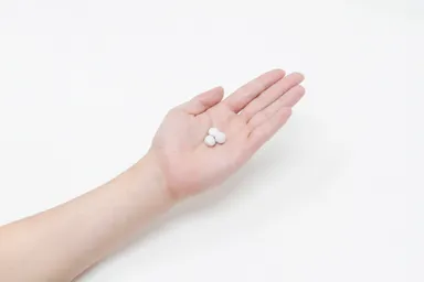 1粒が約1.1cmと小さくて食べやすいサイズ