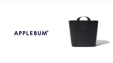 『APPLEBUM』ロゴ入りデザインbaquet