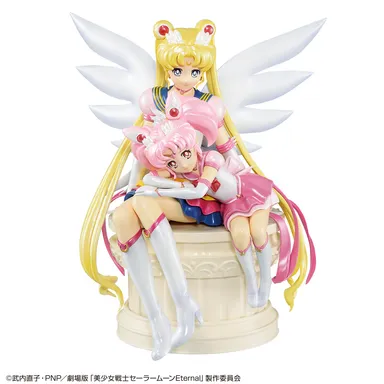 ラストワン賞：エターナルセーラームーン&エターナルセーラーちびムーンフィギュア～Special Color～