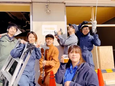 プロジェクトメンバーでDIY