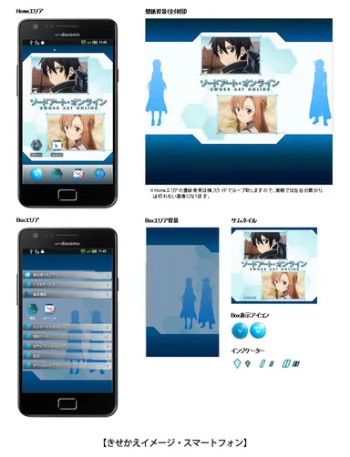 きせかえイメージ・スマートフォン