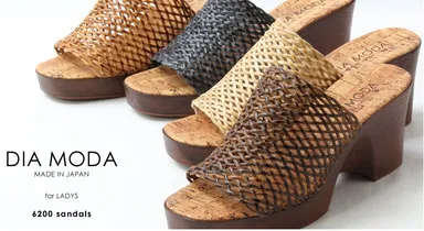 ペンネペンネフリーク／DIA MODA ウェッジソール サンダル