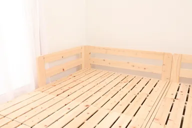 川の字ひのきベッド (連結タイプ)