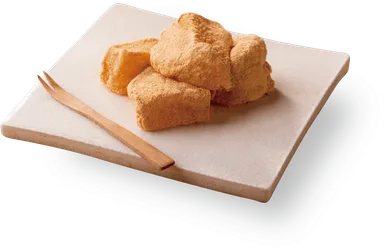 今回の臨時店舗で販売する「生わらび餅」