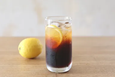 飲む有機バルサミコ酢レモン添え