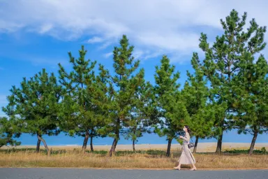 抜群の透明度を誇る香住の海