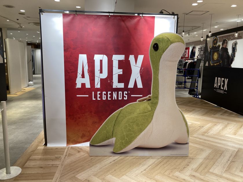 東海地方初上陸 Apex Legends Tm のpop Up Storeが名古屋parcoで6月25日から期間限定開催 新商品 ネッシー ぬいぐるみ 青 の会場販売も決定 インフォレンズ株式会社のプレスリリース