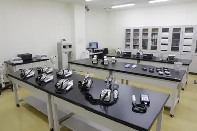 4月に完成した放射線検査室