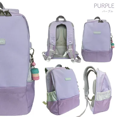 なないろキッズリュック(パープル)