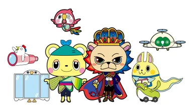 みらいグロースをナビゲートするキャラクター