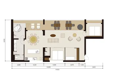 スイートルーム図面2