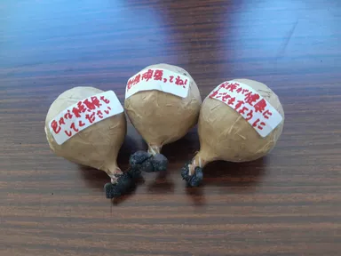 メッセージ花火