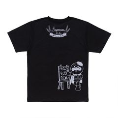 カフェ柄Tシャツ(ブラック)(2)