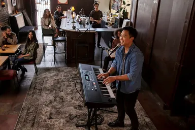 『E-X50』ライブ演奏のイメージ