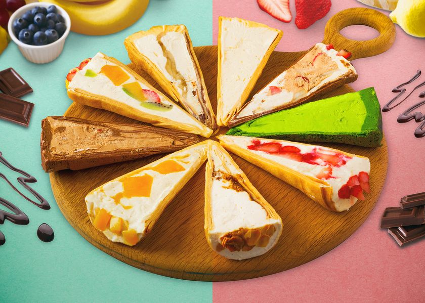 萌え断カラフルクレープ”の『にぶんのにクレープ』が 大阪初出店！梅田