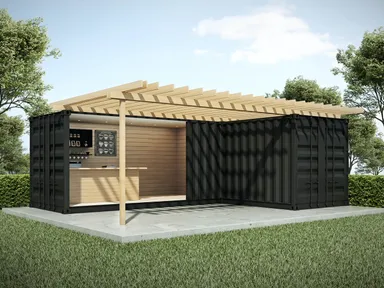 お洒落なコンテナを置きたい(2)