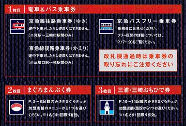 みさきまぐろきっぷ概要