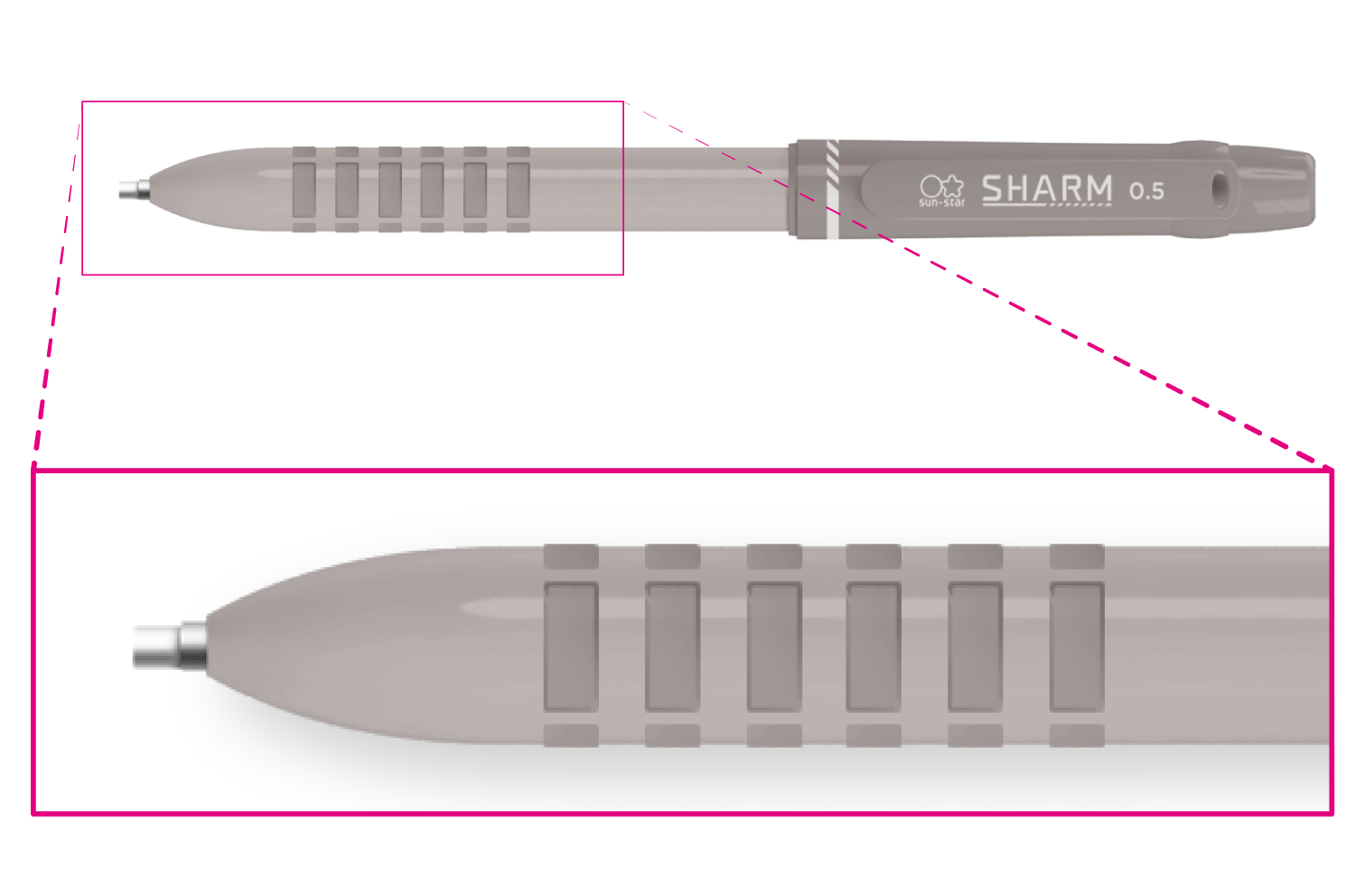贈り物 シャープ イレイサー SHARM シャーム 0.5mmシャープペンシル 2mmペンシル型消しゴム一体型ペンＢＫ ブラック S4482123