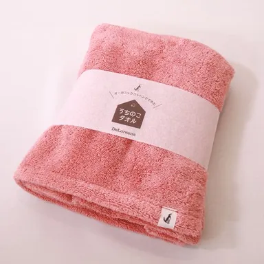 驚くべき吸水性の「うちのこタオル」