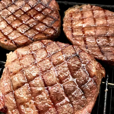 秋田由利牛(焼いた後)