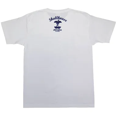 日曜日の憂鬱Tシャツ　バックプリント(白)