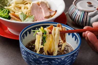 麺の香りをお楽しみに