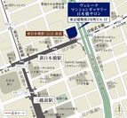 ヴェレーナマンションギャラリー 日本橋サロン案内図