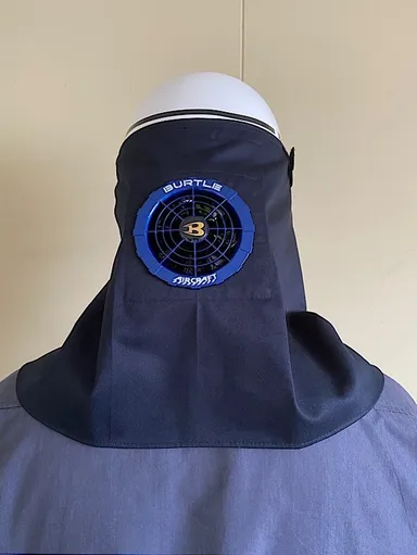 改良型「空調頭巾」