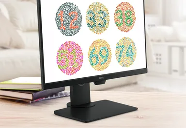 色の違いを識別しやすいカラーユニバーサルモード