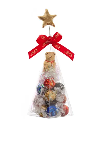 クリスマス　ミニリンツベア　ツリーボックス