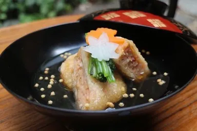 海老と蓮根のはさみ揚げ