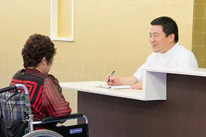 診察・面談の風景