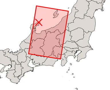 ピンポイント予測図