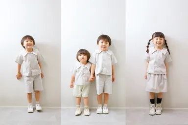 NANO universeプロデュース制服　夏服着用イメージ